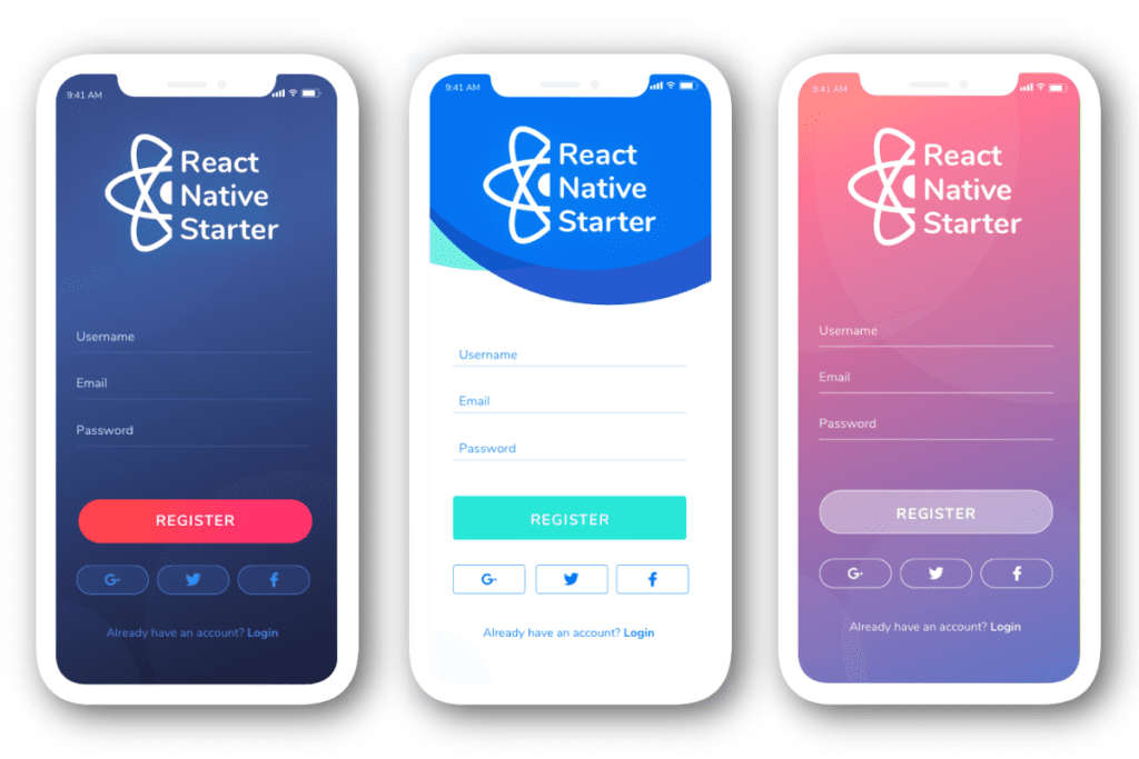 Cập nhật mới nhất của React Native Starter Update với các chủ đề màu sắc và gradient, đăng tải trên blog Flatlogic, sẽ giúp bạn hiểu rõ hơn về cách áp dụng gradient tuyến tính trong giao diện, đồng thời giới thiệu cho bạn một số mẫu thiết kế đẹp và tiện dụng.