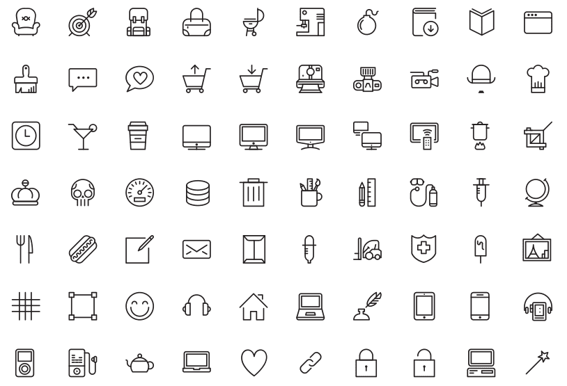 Categories - Free web icons