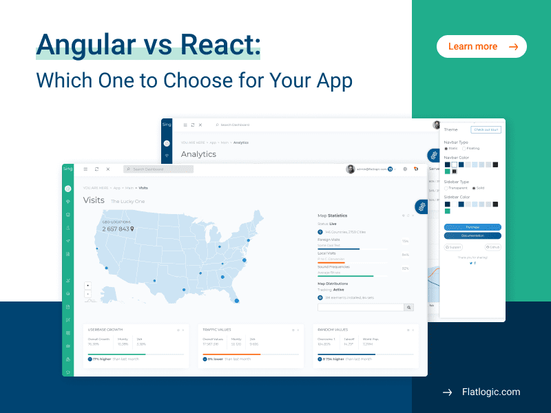 Angular vs React: Which One to Choose for Your Web App