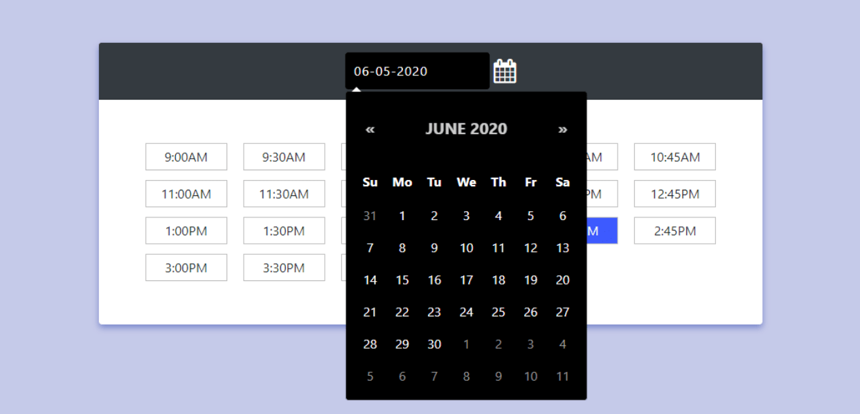 13+ Date Picker Examples for Bootstrap [2023 Choice] Flatlogic Blog