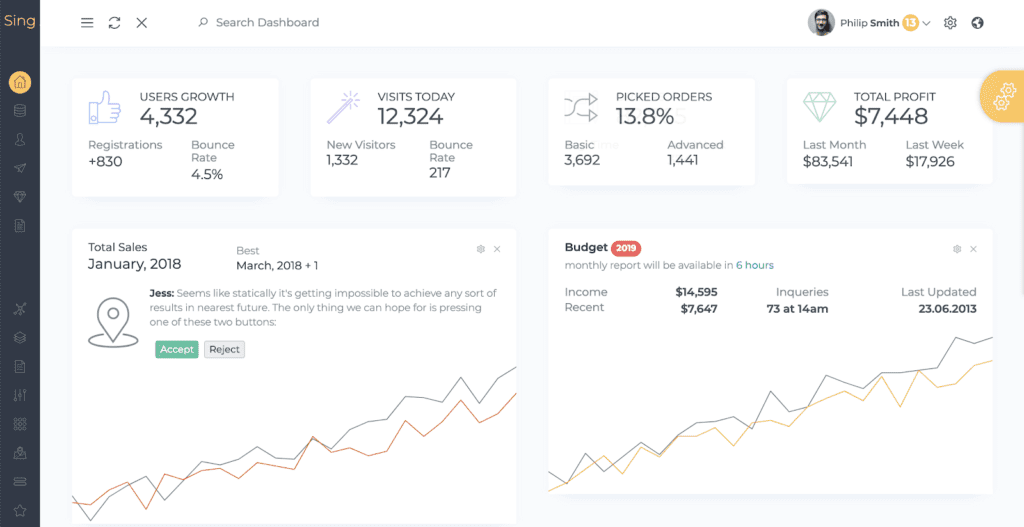 sing app widgets component