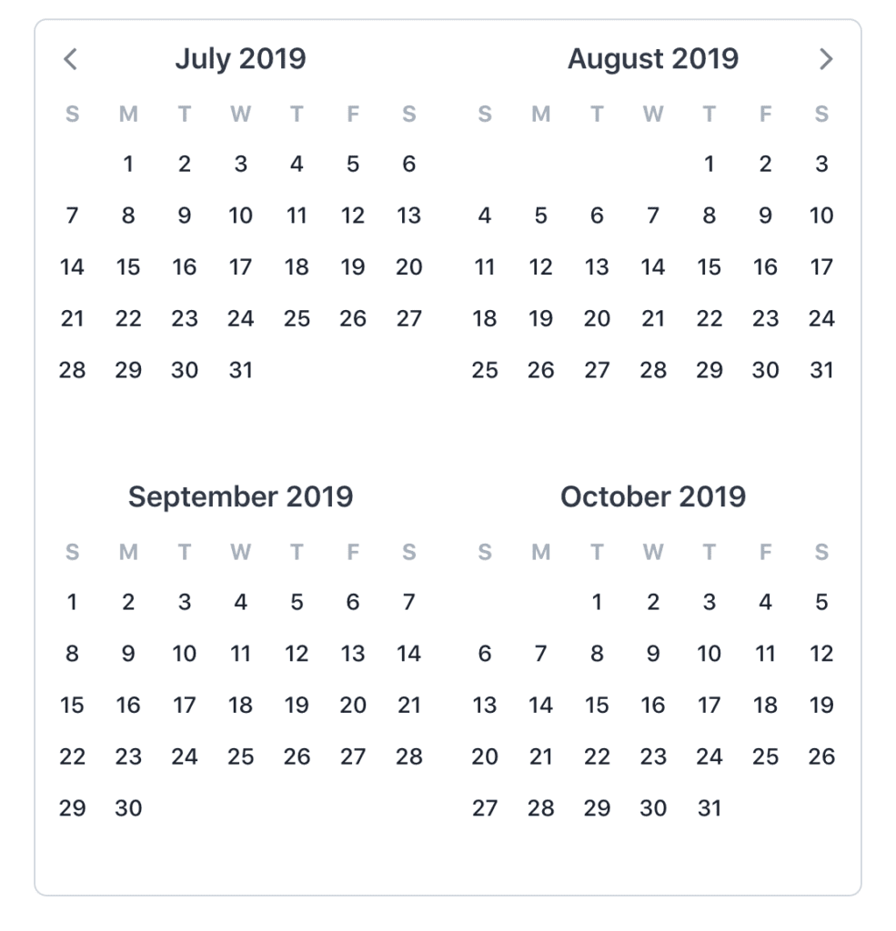 Javascript calendar plugins: Vcalendar