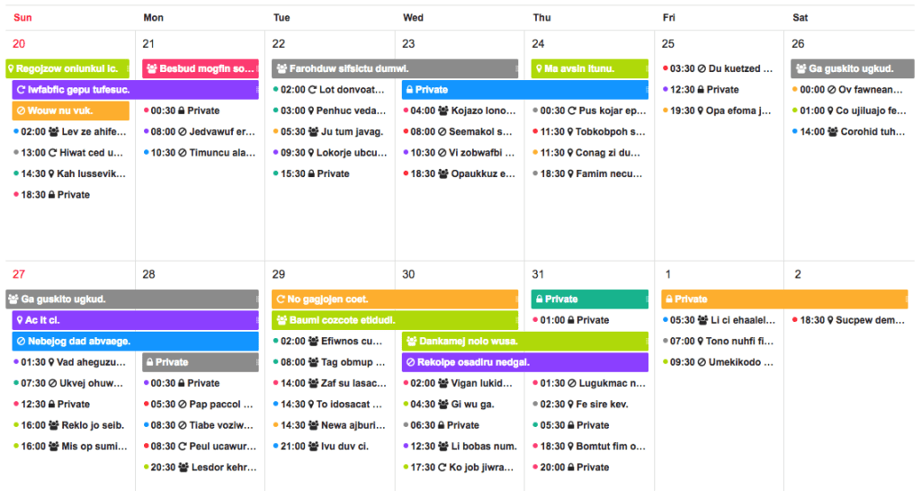 Tutorial: JavaScript Monthly Calendar and Spring Boot Backend