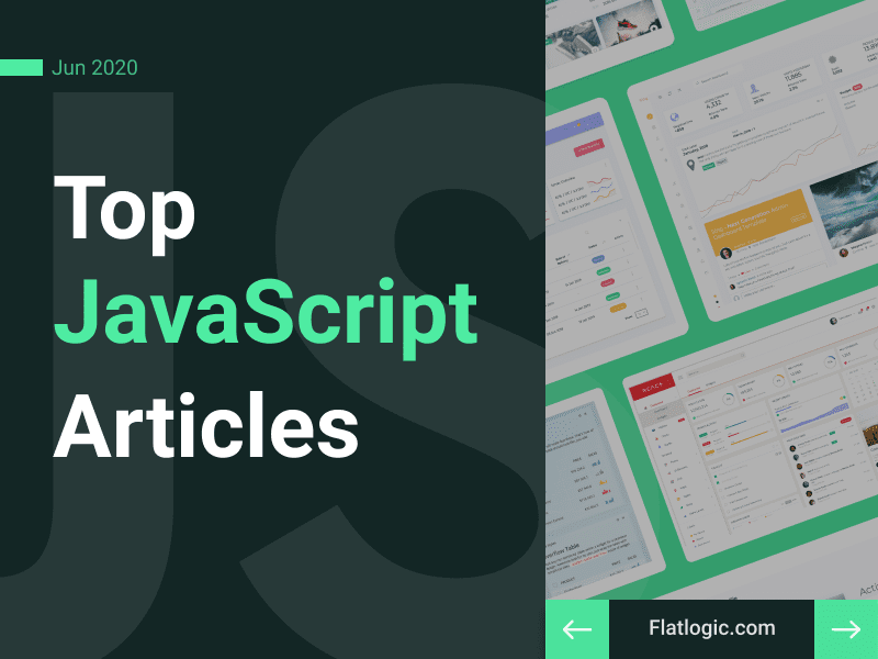 18+ Articles of June to Learn JavaScript