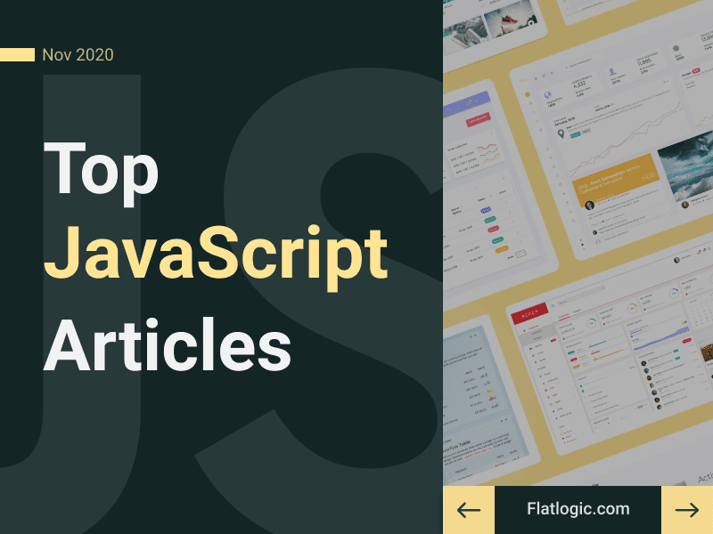 12+ Articles Of November to Learn JavaScript