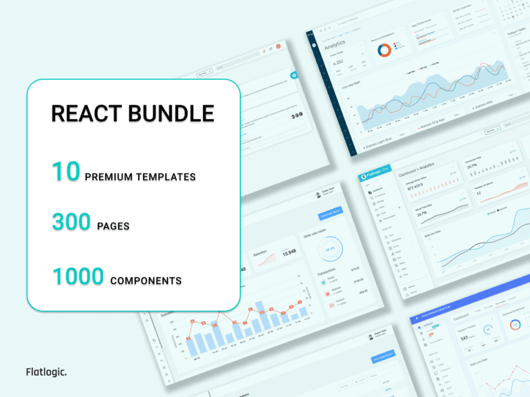 Huge React Themes Bundle is Released! - Flatlogic Blog