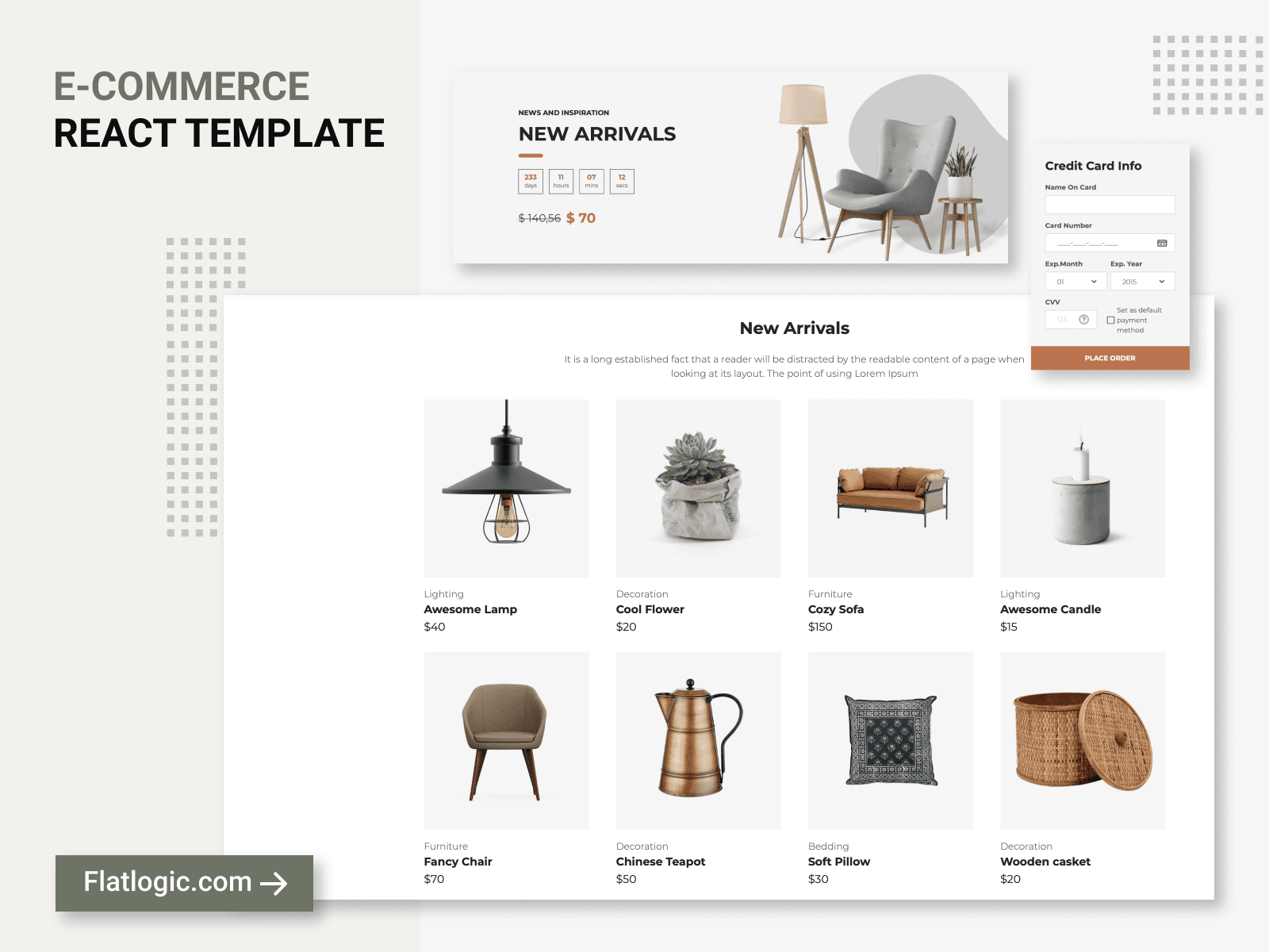 Ready-to-use e-Commerce Template is Released!