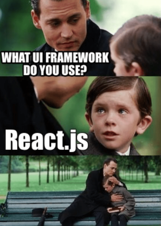What is wrong with React framework?
