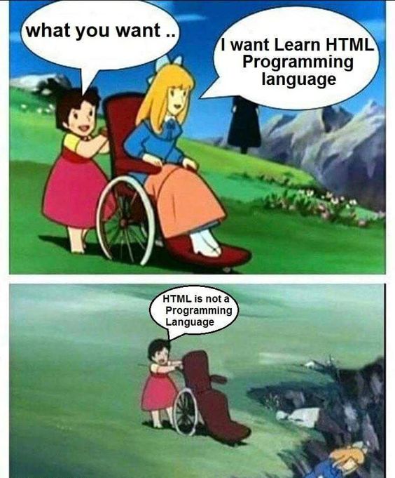learn programming language | html jokes