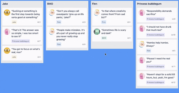 react beautiful dnd