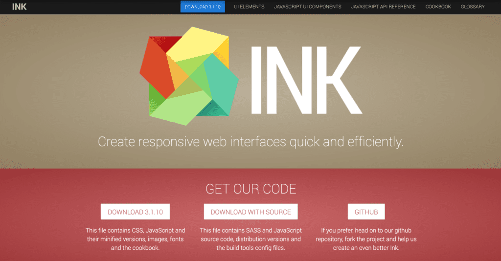 Bootstrap Alternative ink