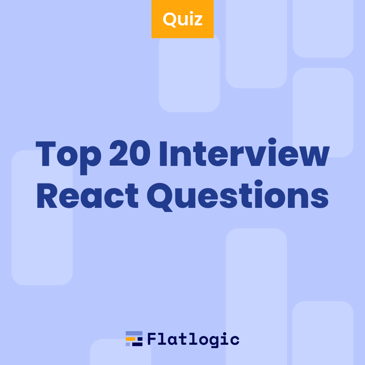 Get ahead in your React.js job search with our Top 20 interview questions [Quiz]