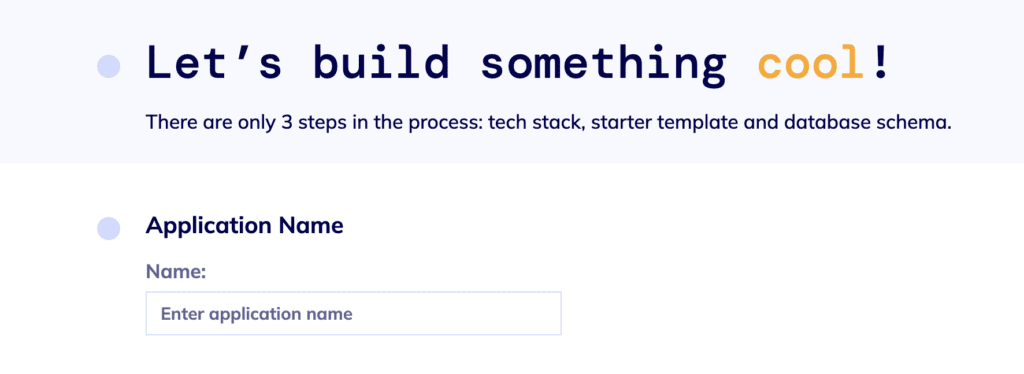 name your project