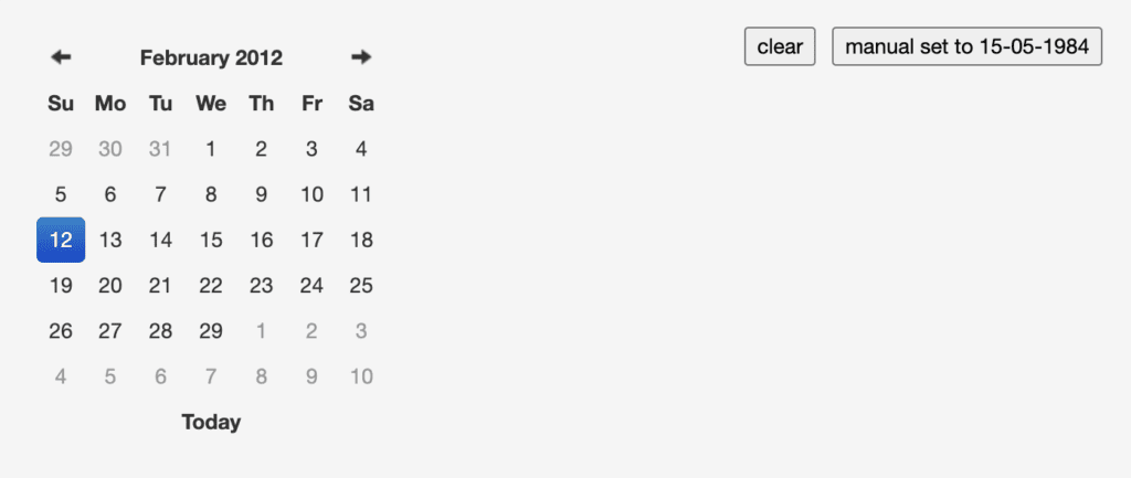 Bootstrap Date Pickers Examples, Bootstrap Date/Time picker