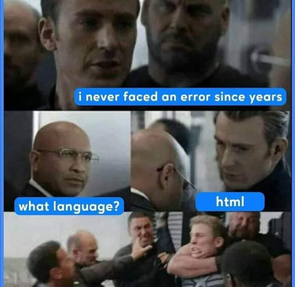 html is not a language