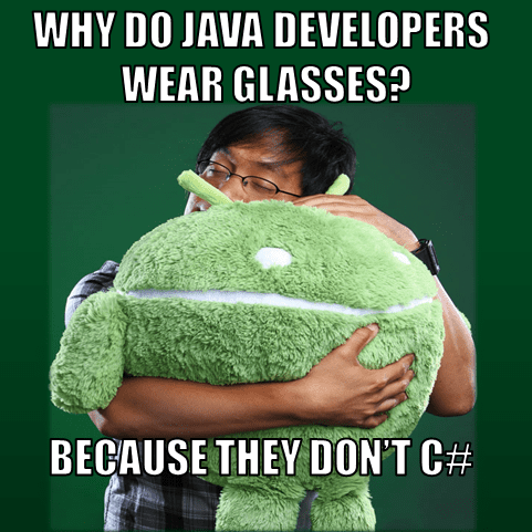 java developers glasses