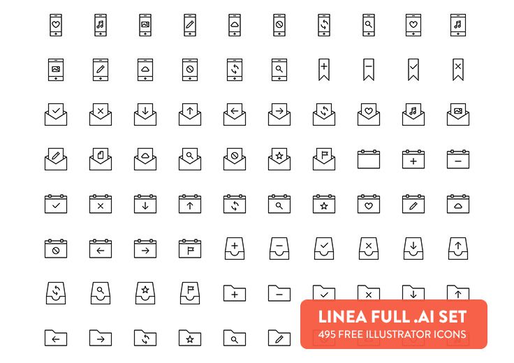 Icon Packs: Best Premium and Free for Developers and Designers