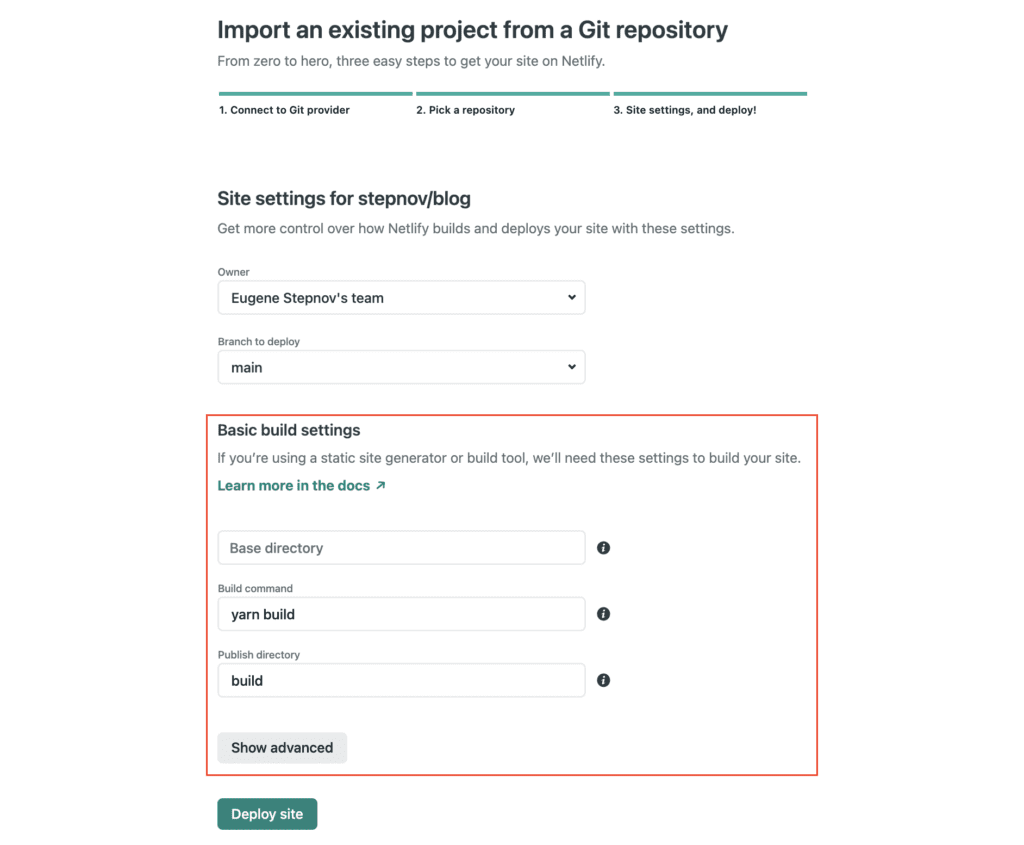 Best ways to deploy React app