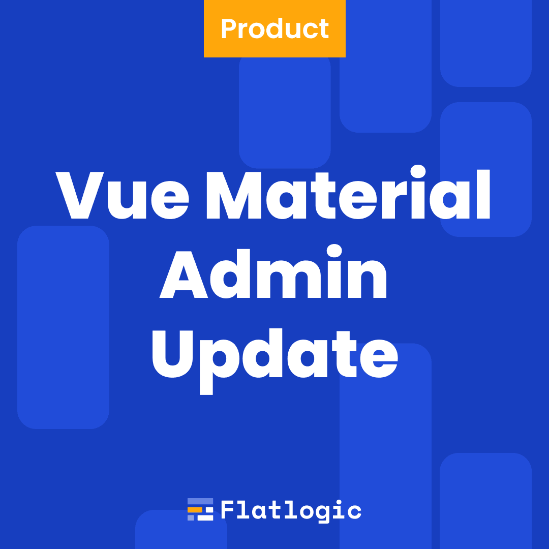 Vue Material Admin Update
