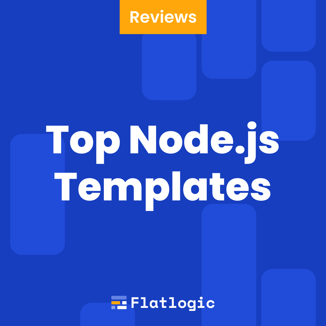 Top 9+ node.js templates and dashboards