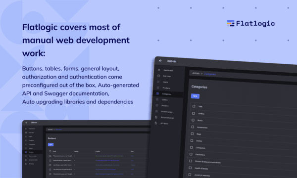 Quick Admin Panel alternative. Flatlogic Web Application Generator ...