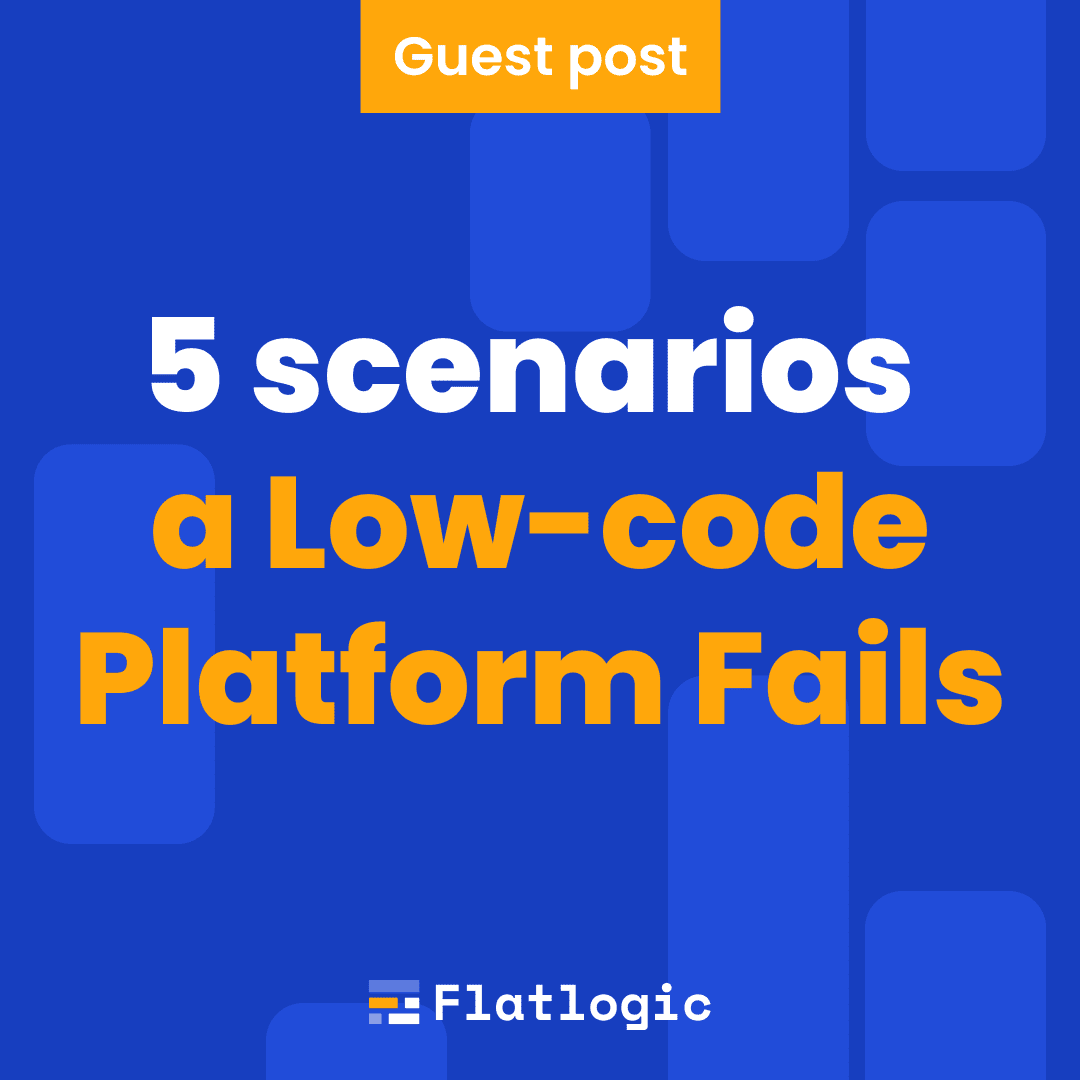 Some Scenarios When a Low-code Platform Fails to Work Properly