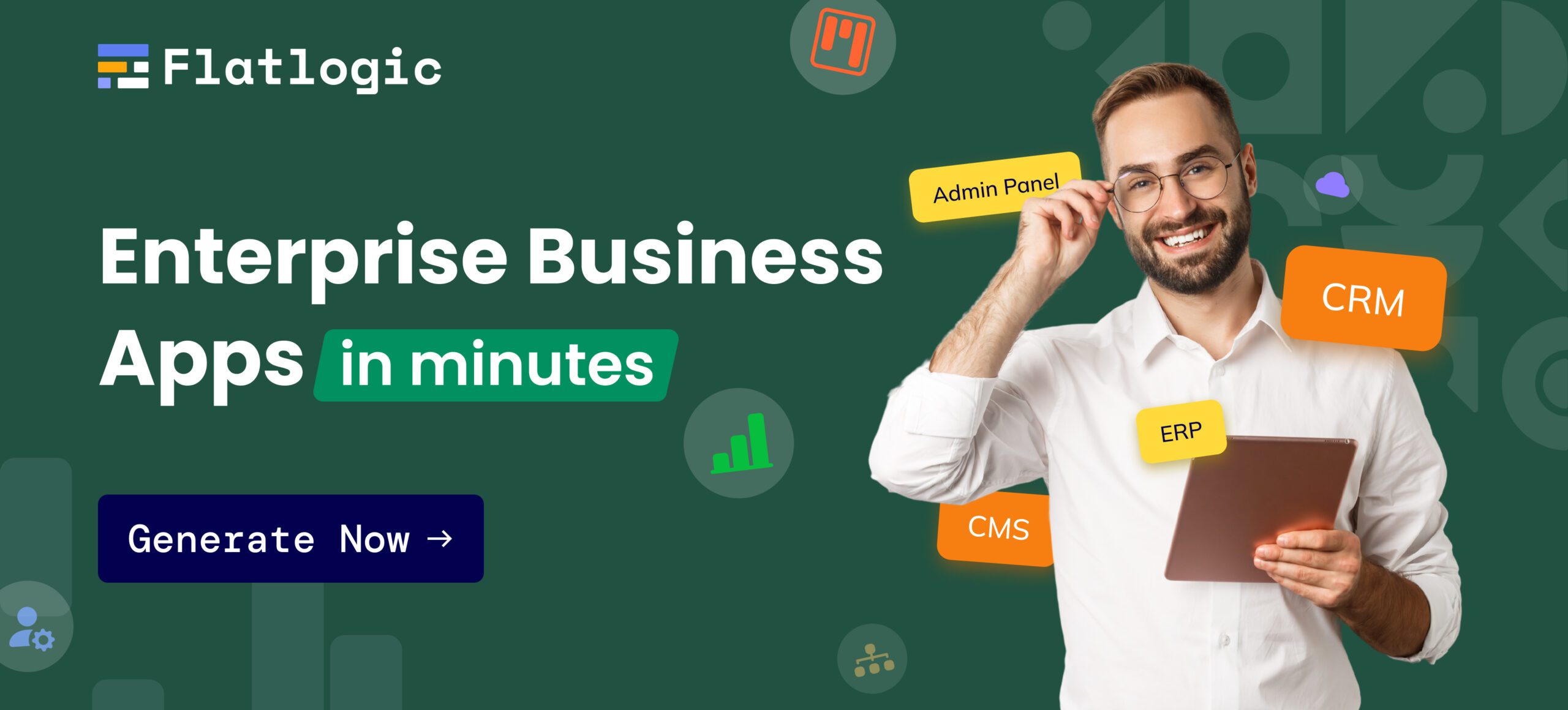 Enterprise Business Apps in minutes. Generate Now!