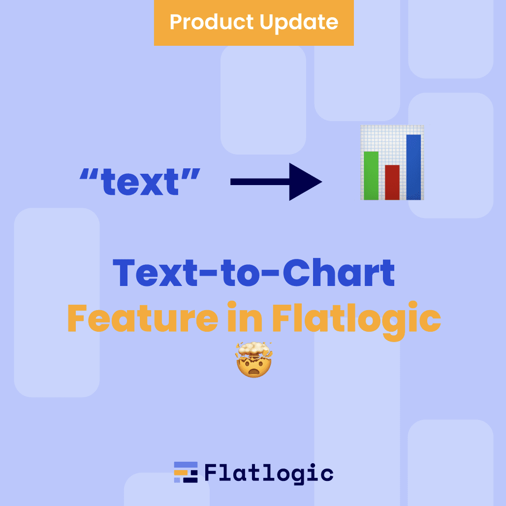 Text-to-Chart and Text-to-Widget features in Flatlogic-generated applications